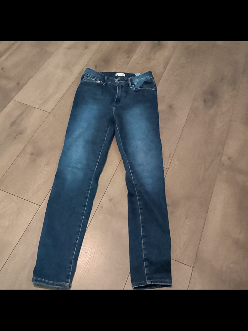 Good American Mid Wash Skinny Jeans - Blue 6-12